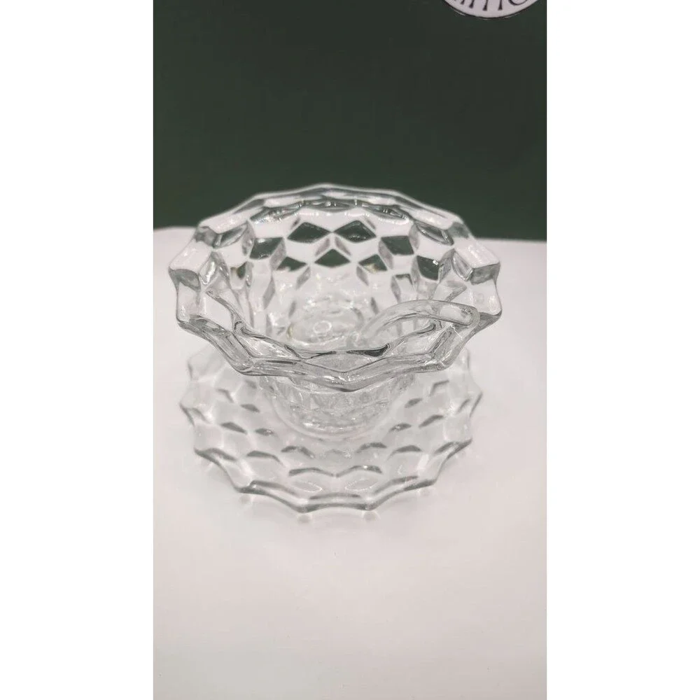 Fostoria American Pattern Glassware Set of 5